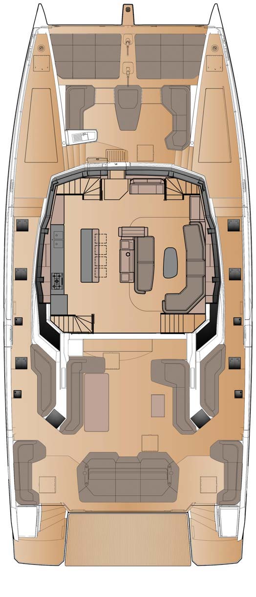 new 80 layout 6 - fountain pajot sailing catamaran